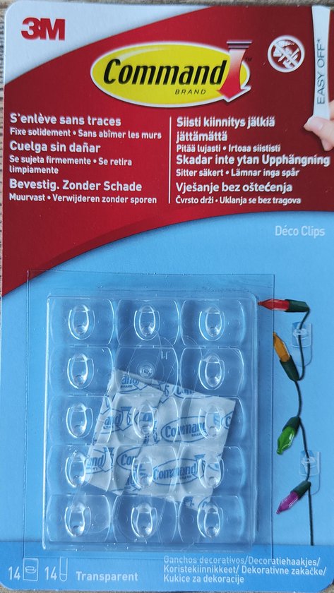 3M Command deco clips - ophangen zonder boren - ophangen zonder schade ...