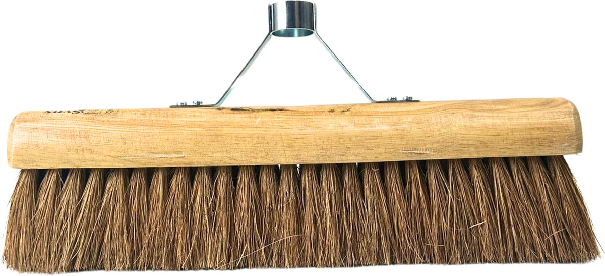 Goedkoopste Synx Tools Coco Bezem los 40 cm Zaalveger met steelhouder - Cocosharen - Zachte haren - Binnenbezem - koko bezem - zonder steel