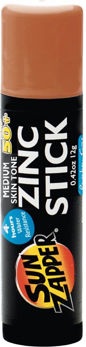 Goedkoopste Sun Zapper Zink Stick - Zonnebrandcrème - Medium Huid Toon -Waterbestendig - SPF 50