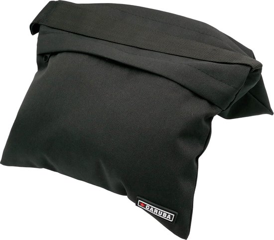 Caruba Zandzak Dubbel PRO Small zwart