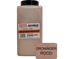 Steen reparatie mortel - Groninger Rood (1 kg)