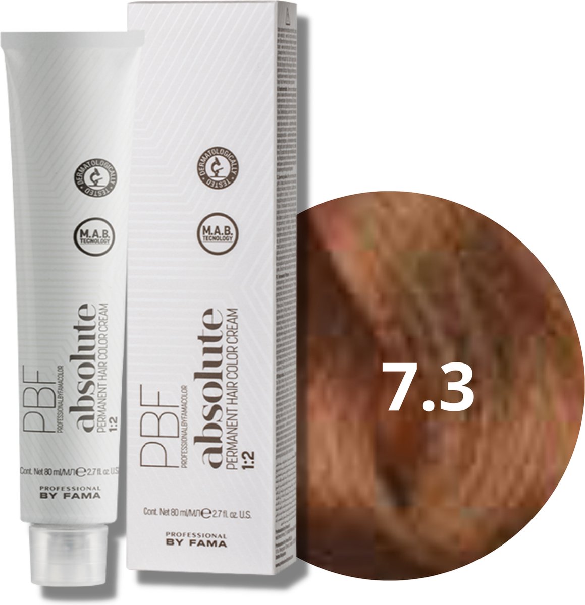BY FAMA 7.3 medium golden blonde 80ml