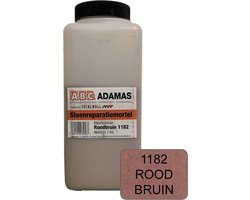 Steen reparatie mortel - Roodbruin (1 kg)