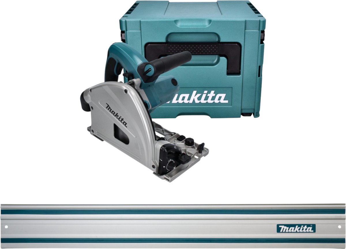 Makita SP 6000 J invalcirkelzaag 1300 watt 165 x 20 mm + Makpac