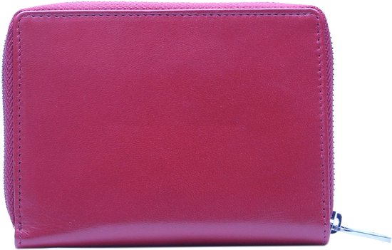 Esquire Cuir Porte-monnaie Helena RFID Wallet Red Rouge