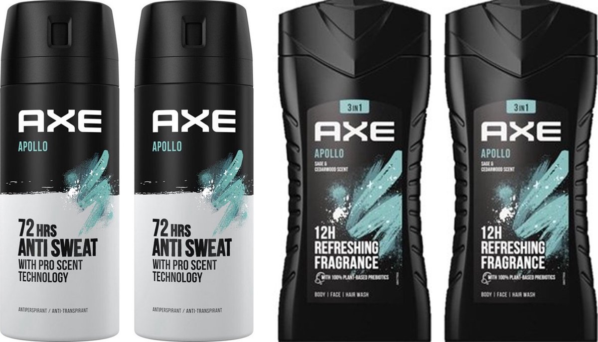 Goedkoopste AXE Apollo SET Douchegel / Deo Dry Spray
