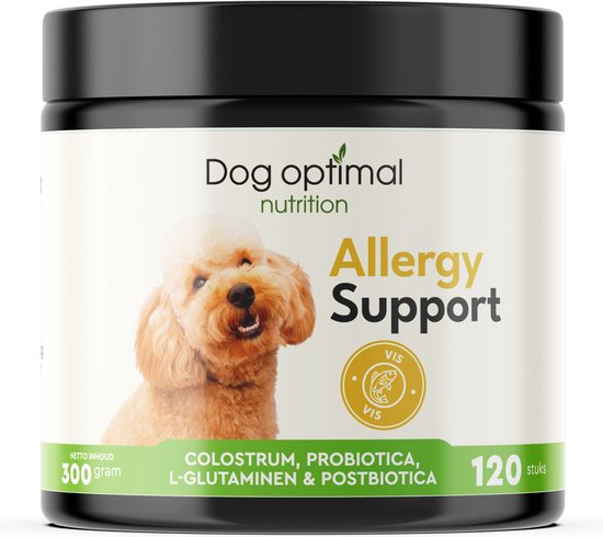 Soutien optimal aux allergies pour chiens, saveur de poisson
