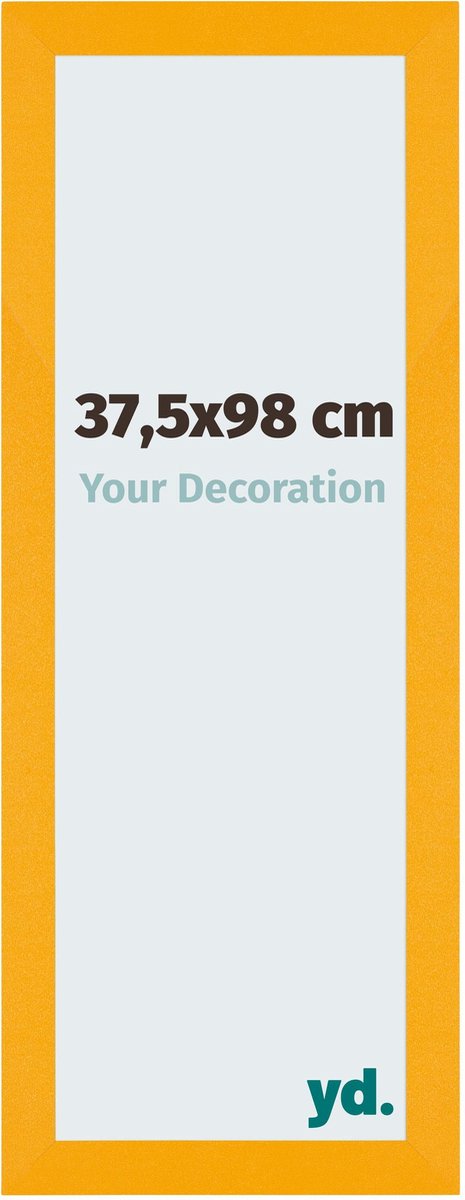 Your Decoration - Fotolijst 37,5x98 cm - MDF - Geel - Mura