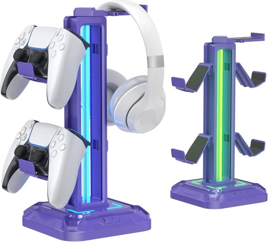 Support pour manette de jeu et casque de bureau - Élégant et minimaliste - Brainwavz Audio