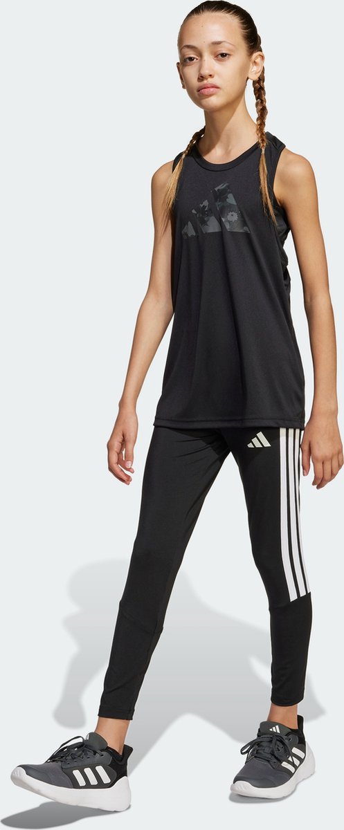 Adidas Performance Train Essentials 3-Stripes Legging Kids - Kinderen - Zwart van Merkloos — afbeelding 4