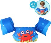 Floaty Friends puddle jumper - Krab | Kinderzwemvest | Praktisch en comfortabel zwemhulpmiddel | 15-30 kg | 2-6 jaar