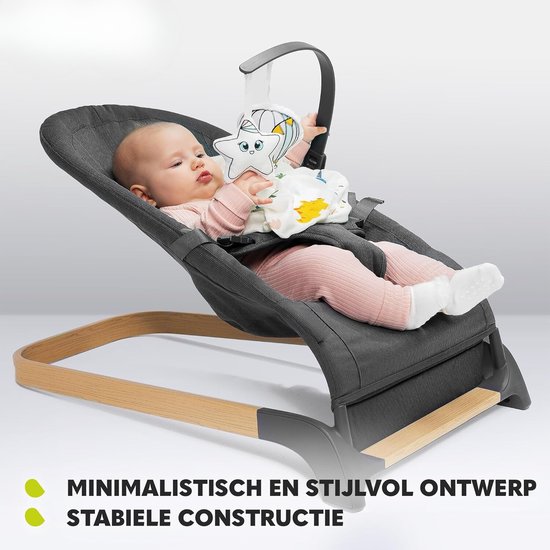 Lexium Elektrische wipstoel - Baby swing elektrisch - Elektrische schommelstoel - Elektrische schommelstoel baby van Lexium — afbeelding 4