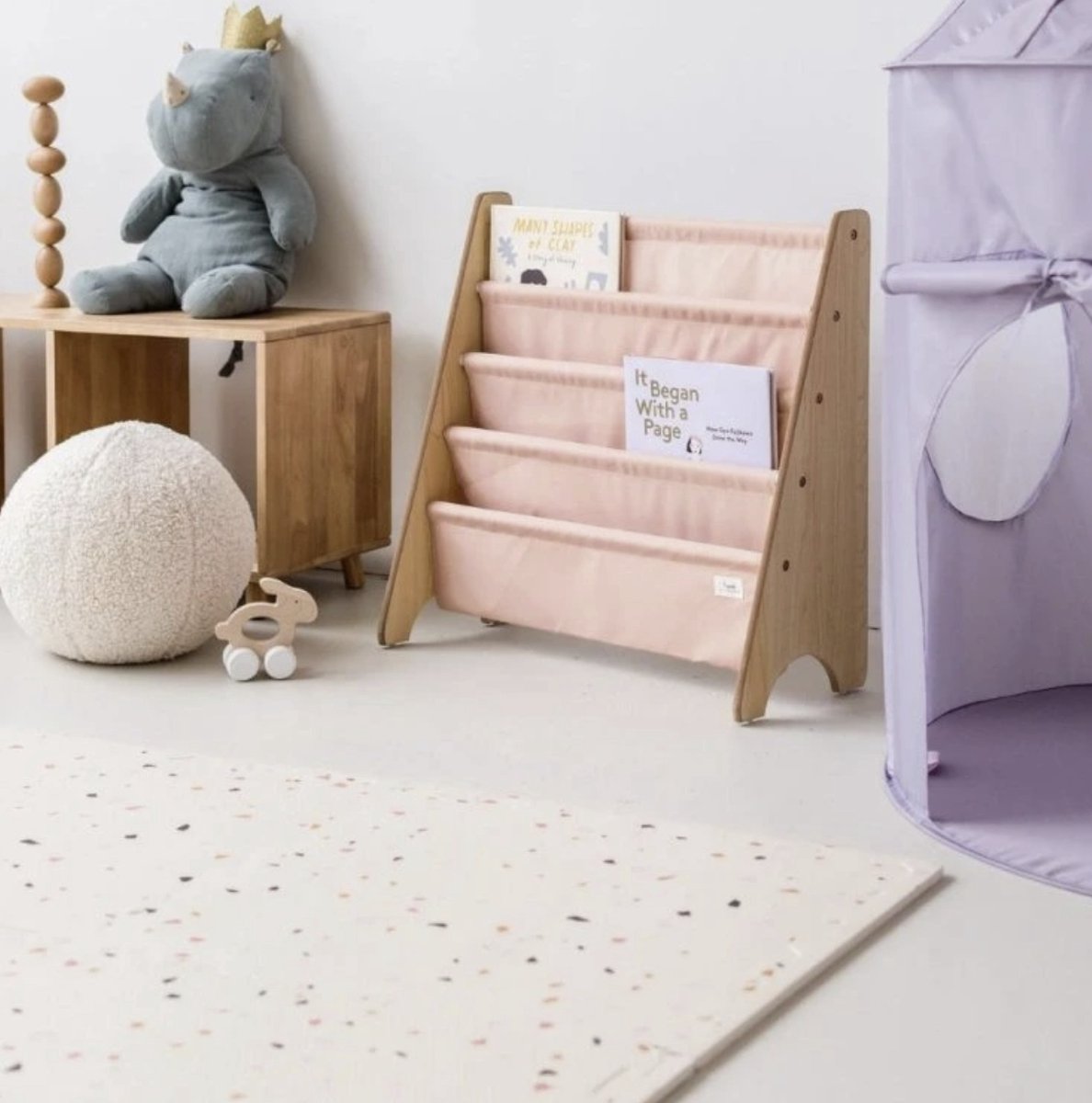 NilaFee™ - Luxe Speelmat - Foam - Baby - Speelkleed - Kruipmat - 180 x 120 x 1.5 cm - Puzzelmat - Opbergtas - Classic Wit — afbeelding 4
