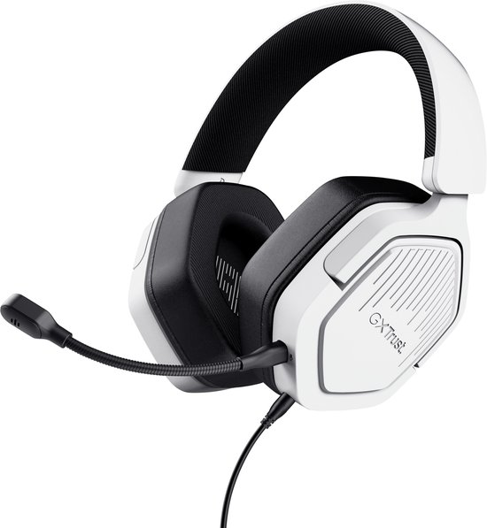 Trust GXT 492W Carus - Gaming Headset - Stereo - PS5/PS4/PC/Switch - 3.5mm - Wit