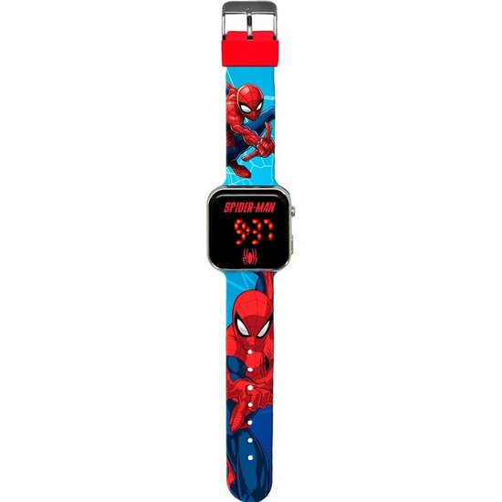 Marvel Spiderman LED Horloge - Spider-man