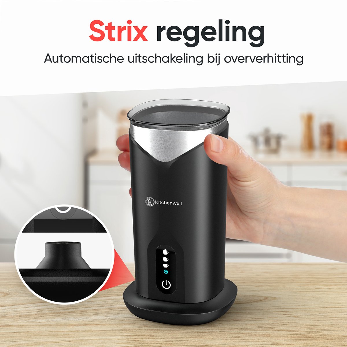 Melkopschuimer Bodum Ottoni Black