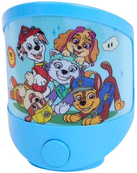 PAW Patrol nachtlampje - Kinderkamer wandlamp met Chase &amp; Marshall - 17 ...