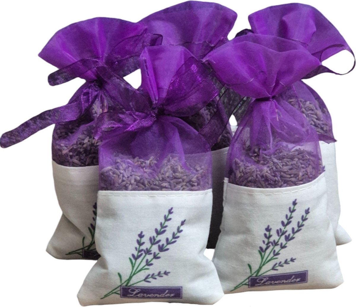 20 Lavendel Geurzakjes, Echte Gedroogde Lavendel, Mottenbescherming