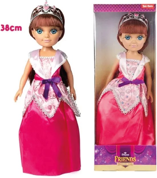 Princess Friends Modepop Prinses, 38cm — afbeelding 4