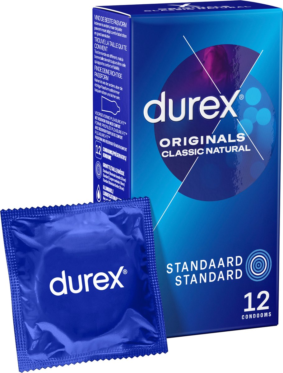 Durex Originals Condooms Classic Natural - 12 stuks