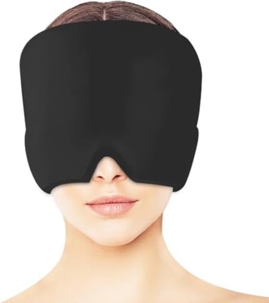 Chapeau Solacis Migraine - Masque migraine - Masque maux de tête - Thérapie par la chaleur et le froid - Réutilisable - Anti migraine - Must lors des maux de tête !