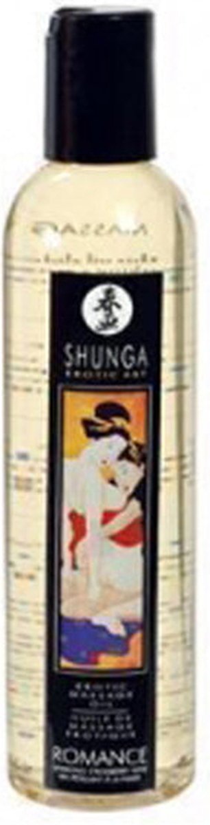 Goedkoopste Shunga - Massageolie - Romance Sparkling Strawberry -240 ml