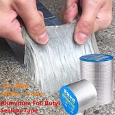 Reparatie Tape - Waterdichte Tape - Zelfklevende Butyl - Afdichting Tape - Dak Reparatie - Verzegeld Kleefmiddel - Hoge En Lage Temperatuur Weerstand - Tape (50 mm x 3 meter)
