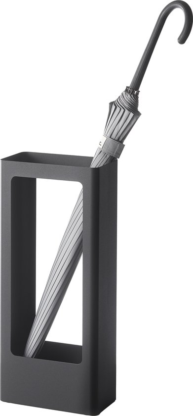 Yamazaki Slanke Paraplubak - Tower - Zwart