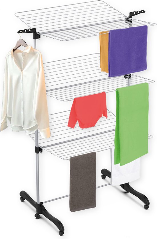 BRASQ Droogtoren Inklapbaar 3 Lagen