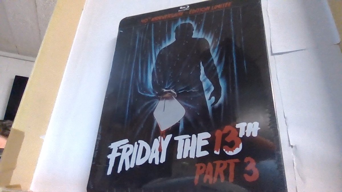 FRIDAY THE 13 TH PART 3 40 ANNIVERSAIRE EDITION LIMITEE STEELBOOK