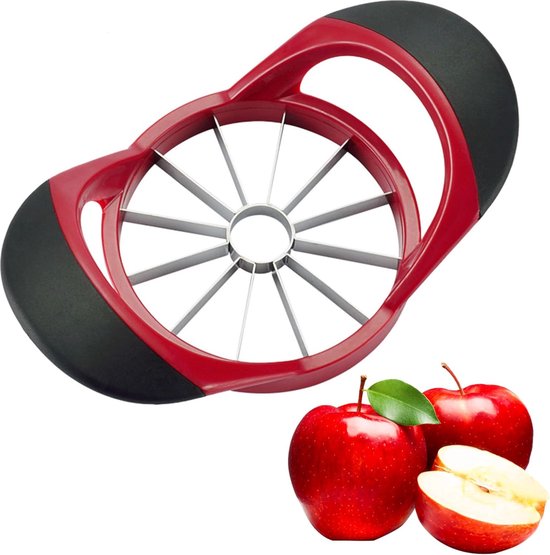 Mini Rood Appel MCBOSON - Appelboor - Appelsnijder 12 Partjes - RVS Appeldeler ...