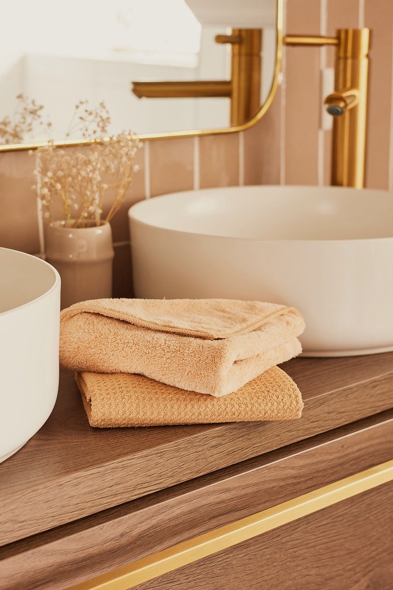 Goedkoopste Toverdoeken set - Raamdoeken - Zand - 1x superdoek 1x droogdoek