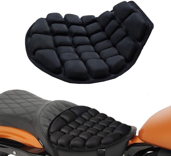 Gel Coussin de Selle L pour BMW R 1250 R/RS/RT Noir