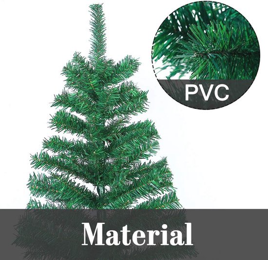 Kunstkerstboom 180 cm met 500 Takken - Snelopbouw en Paraplusysteem - Ideale Kerstversiering voor Binnen en Buiten — afbeelding 5