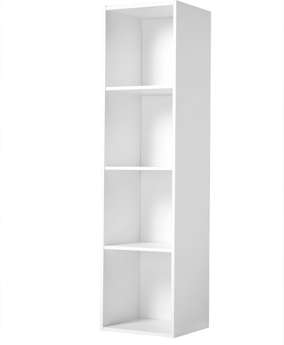 CALICOSY - Opbergplank bestaande uit 4 dozen 31x30x123cm
