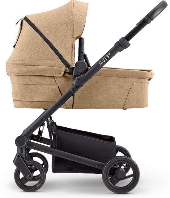Mutsy Nexo Plus 3-in-1 Kinderwagen - REISWIEG en ZITJE INBEGREPEN - Lichtgewicht Frame - Hazel van Mutsy — afbeelding 4