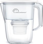 Bol.com Little Balance 8591 - Clarie Waterfilterkan - 2.5 liter- incl 1 waterfilterpatroon aanbieding
