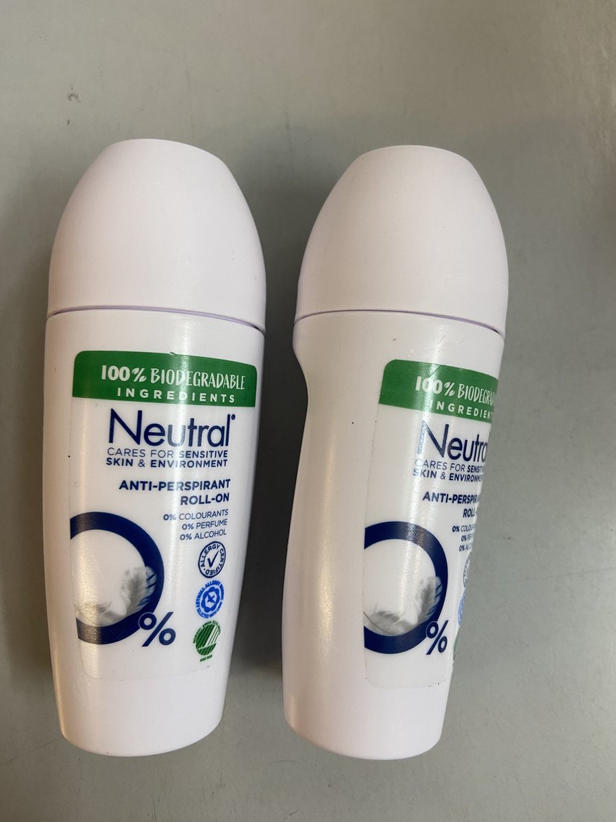 Bol.com Neutral - Deodorant - Roller - Sensitive Skin - 50ml x 2 aanbieding