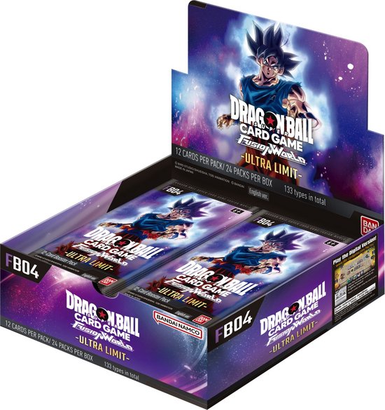 Dragon Ball SCG - FW04 - Ultra Limit Display Box - Fusion World - Booster Box - Dragon Ball Kaarten - Trading Cards