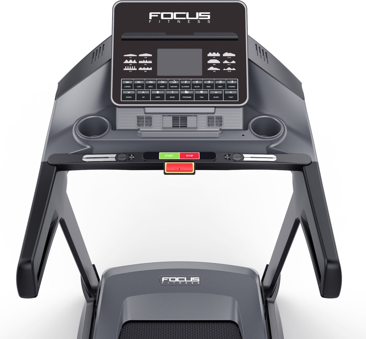 Afbeelding 3 van Focus Fitness - Jet 9 iPlus - Loopband - 12 Trainingsprogramma's - 16 Hellingshoek niveaus - Bluetooth