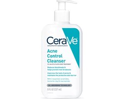 CeraVe Face Wash - Mee-eterverwijderaar en verstopte poriëncontrole - met 2% Salicylic Acid - 237ml