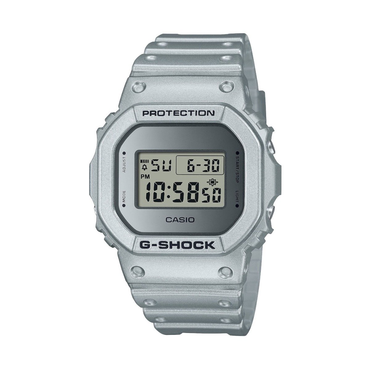 Casio G-Shock DW-5600FF-8ER Horloge - Kunststof - Zilverkleurig - Ø 38.5 mm