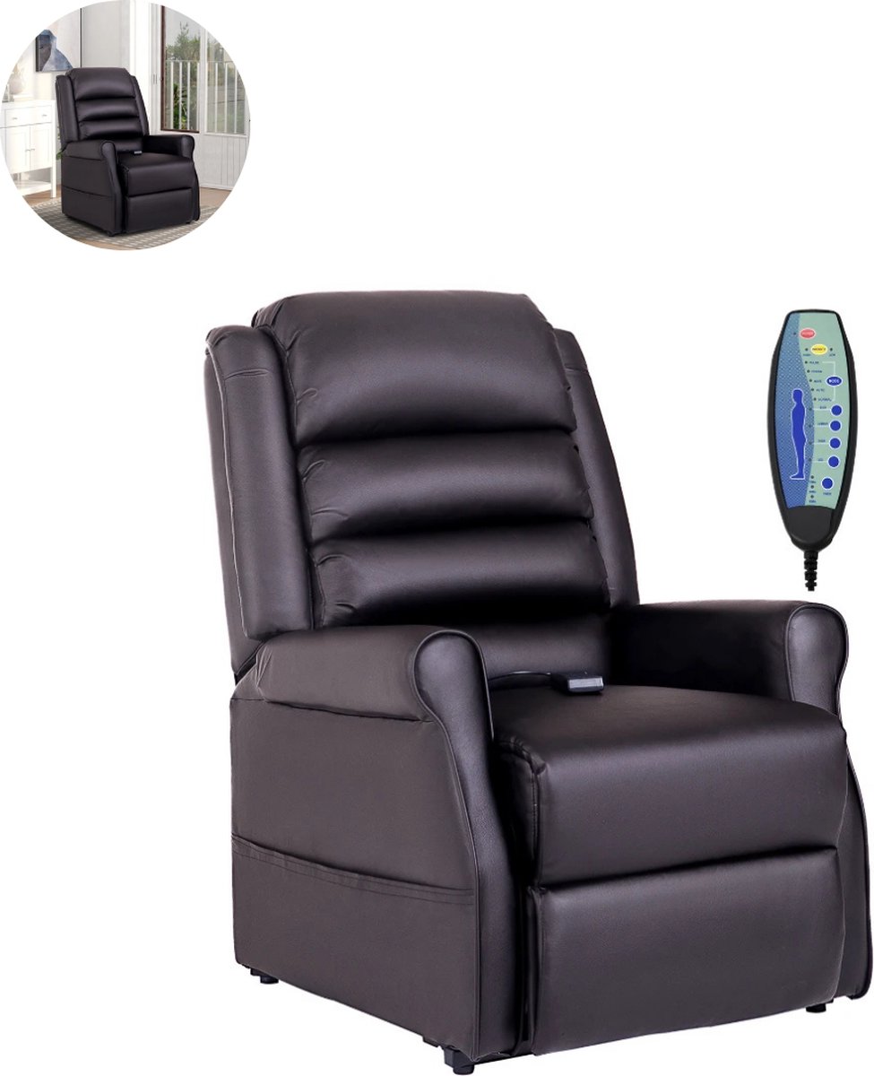 Massagestoel Donkerbruin Elektrisch (EAN: 8721264190963)