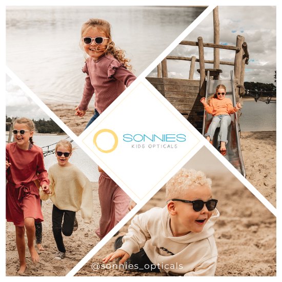Sonnies - Kinderzonnebril Palermo Verde - Leeftijd 7-12 jaar - gepolariseerde glazen voorzien van UV400 bescherming - lichtgewicht frame - buigzaam en flexibel - jongens en meisjes - kinder zonnebril - kleur groen van Sonnies — afbeelding 3