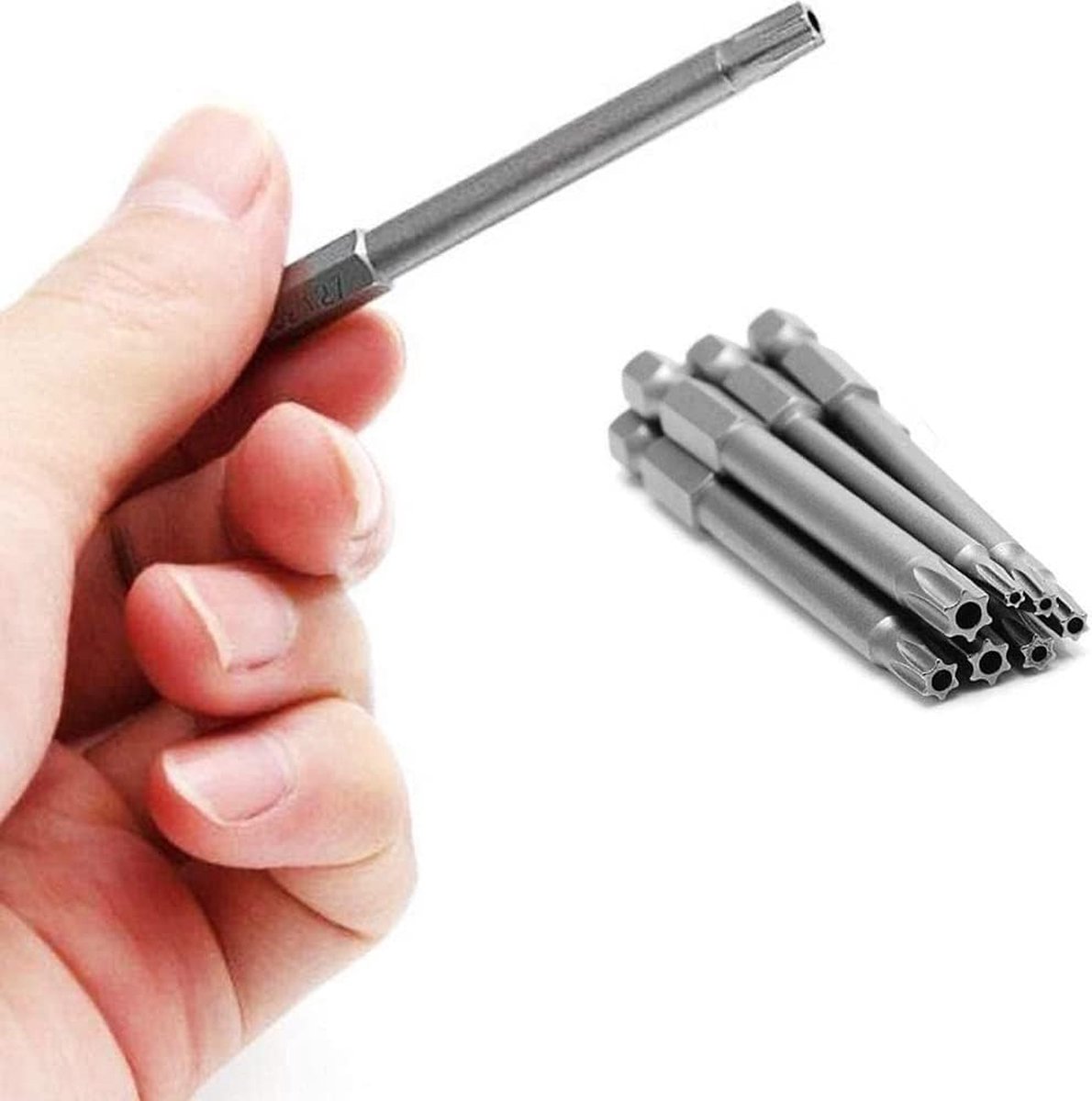 Tournevis à Fente 9 Mm – Tige Hexagonale 8 X 300 Mm Avec Embout Caoutchouc Et Pointe Magnétique