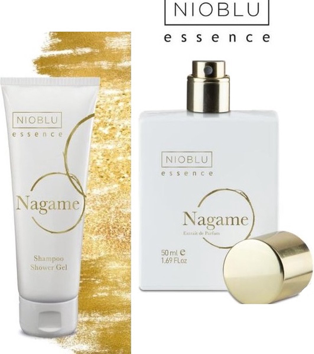 Goedkoopste NIOBLU - Nagame - EDP - Shampoo & Showergel - Cadeau - Set