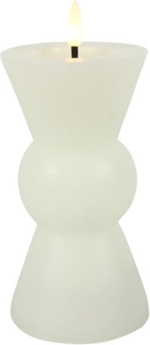 Countryfield Led Zuil Kaars Small Wit