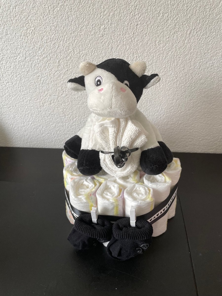 Image of 1-Laags Luiertaart Koe