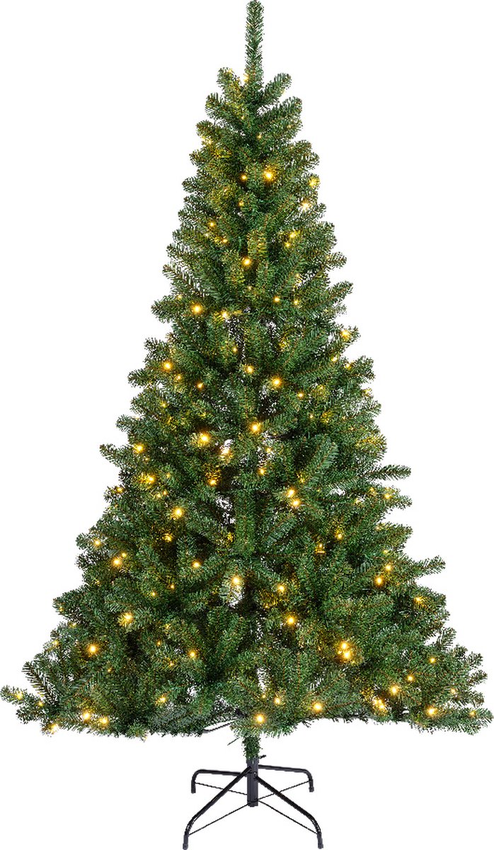 Monarch kerstboom met 260 warm witte LEDs - ø116x180 cm