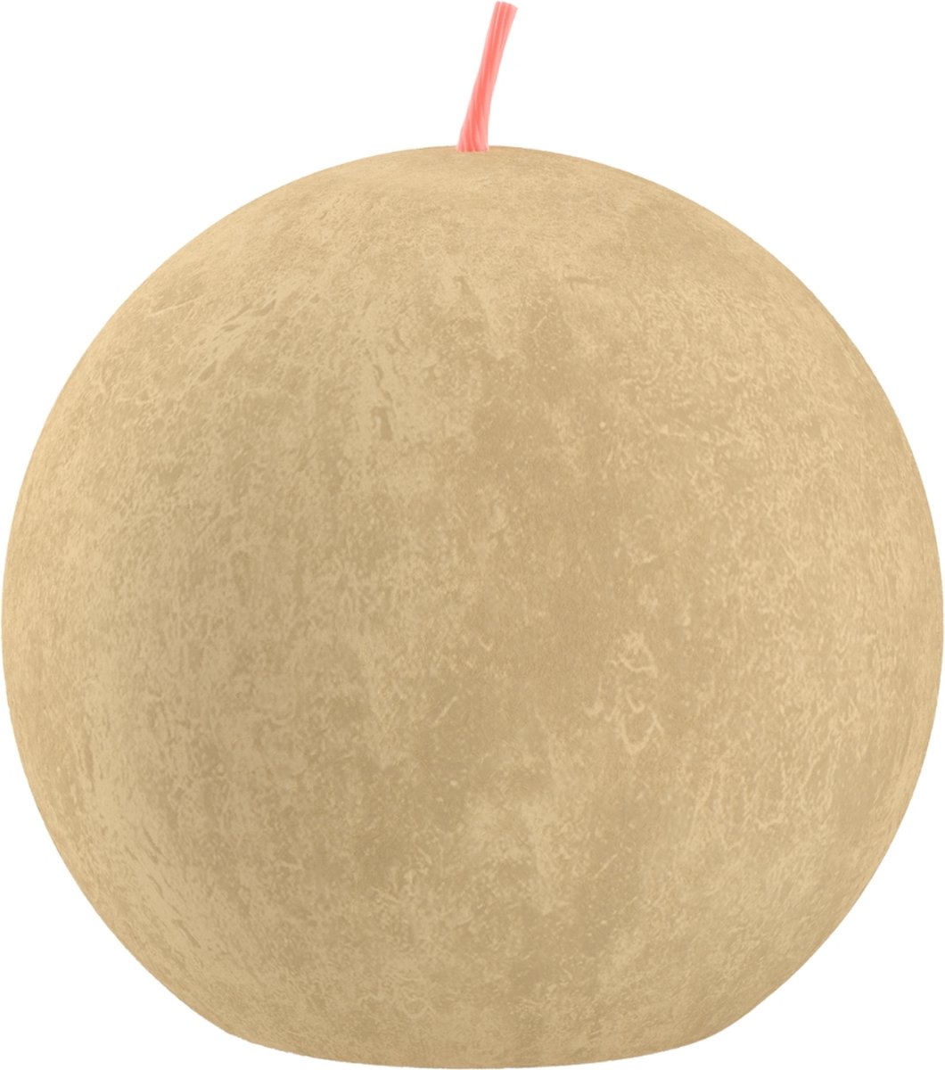 Bolsius - Rustiek bolkaars - Ø76mm - Oat Beige